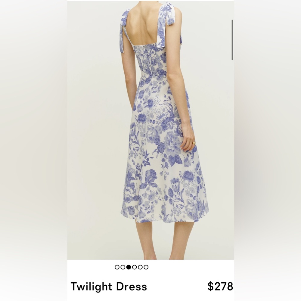 Reformation Petite Twilight dress in Lucerne, size 0P